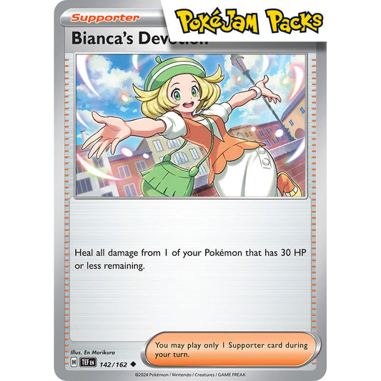 Bianca's Devotion - 142/162 - Uncommon  - Temporal Forces - Pokémon TCG