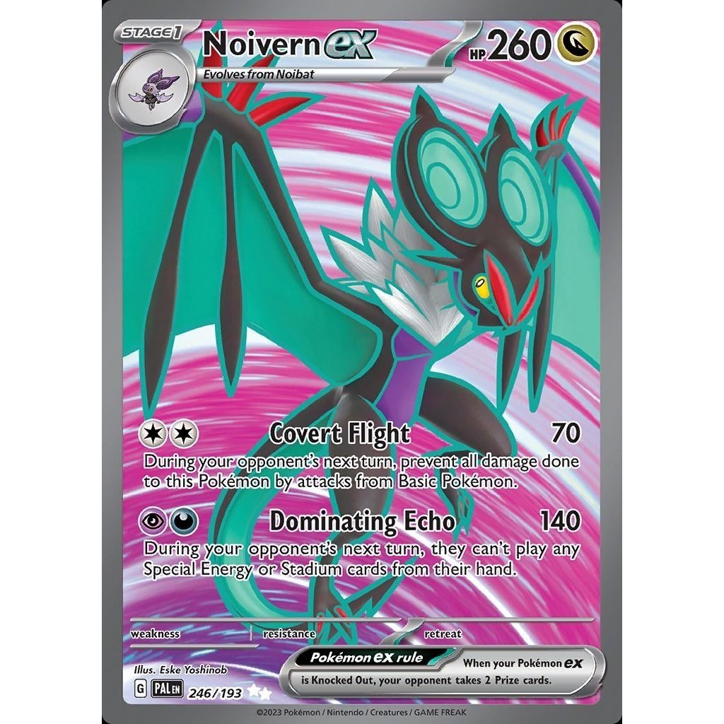Noivern ex - 246/193 - Full Art Secret Rare - Paldea Evolved - Pokemon TCG