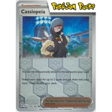 Cassiopeia - 056/064 - Uncommon Reverse Holo - Shrouded Fable - Pokémon TCG