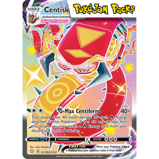 Centiskorch VMAX - SV109/SV122 - Shiny Rare - Shining Fates - Pokémon TCG