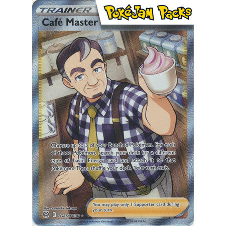 Cafe Master - TG25/TG30 - Ultra Rare - Sword & Shield: Brilliant Stars - Pokémon TCG