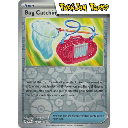Bug Catching Set - 143/167 - Uncommon Reverse Holo - Twilight Masquerade - Pokémon TCG