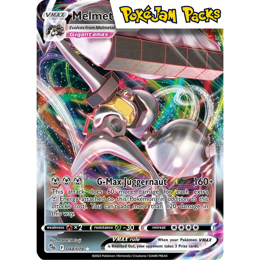Melmetal VMAX - 048/078 - Ultra Rare - Go - Pokémon TCG
