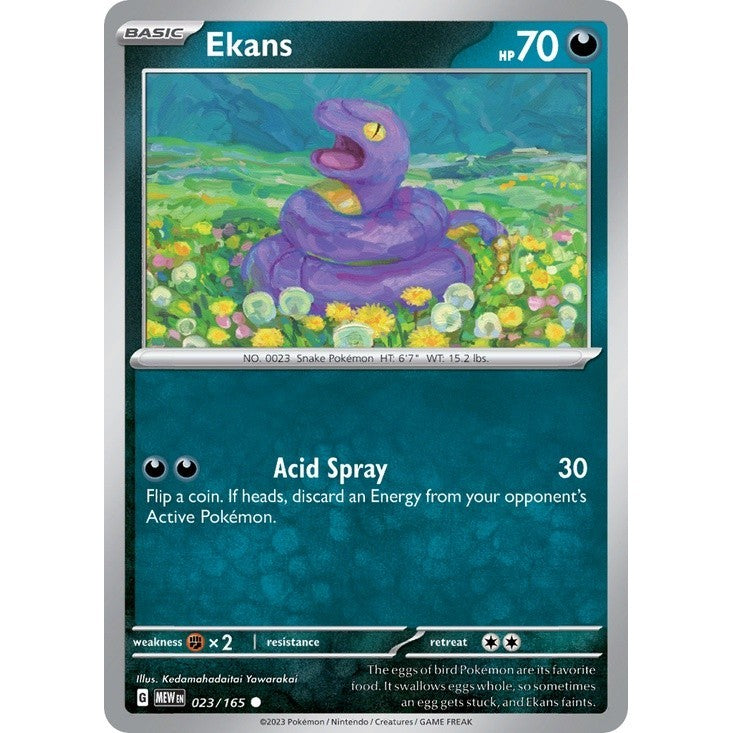 Pokémon - Lightning, Darkness & Dragon Common/Uncommon Singles - Scarlet & Violet 151