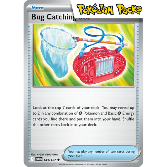 Bug Catching Set - 143/167 - Uncommon - Twilight Masquerade - Pokémon TCG