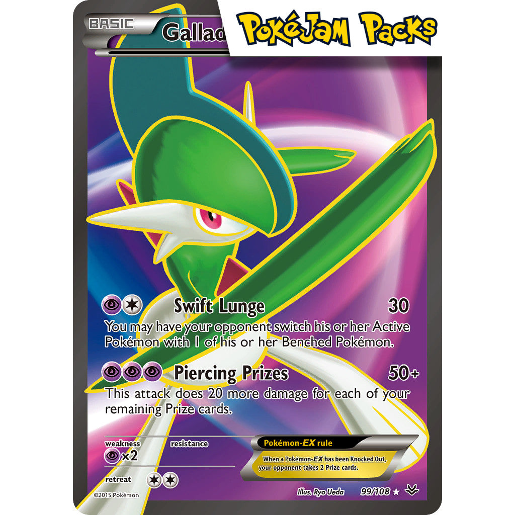 Gallade EX - 99/108 - Full Art Ultra Rare - Roaring Skies - Pokémon TCG