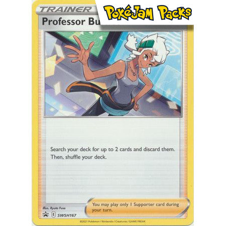 Professor Burnet - SWSH167 - Promo - Sword & Shield Promos - Pokémon TCG