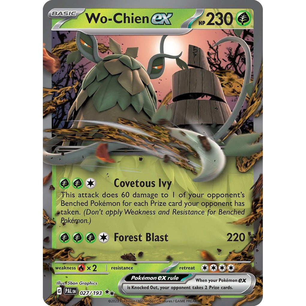 Wo - Chien ex - 027/193 - Scarlet & Violet: Paldea Evolved - Pokémon TCG