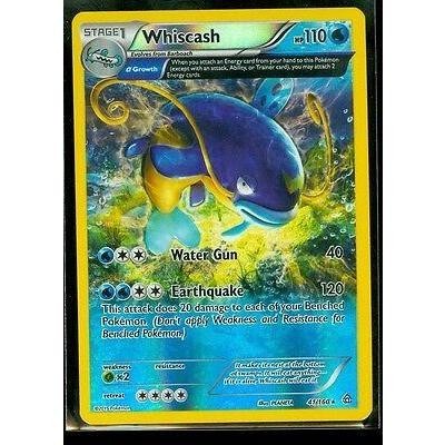 Whiscash - 41/160 - Rare - Reverse Holo - Primal Clash - Pokemon TCG