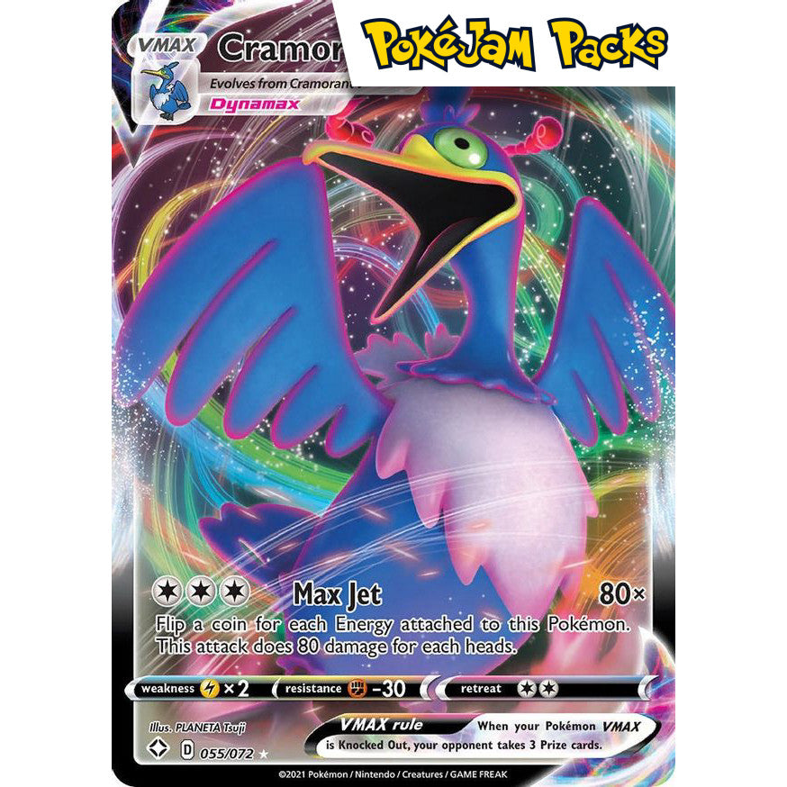 Cramorant VMAX - 055/072 - Ultra Rare - Shining Fates - Pokémon TCG