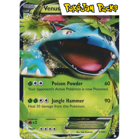 Venusaur EX - 1/146 - Ultra Rare - XY - Pokémon TCG