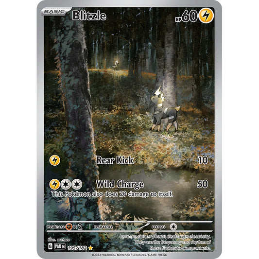Blitzle - 195/182 - Illustration Rare - Scarlet & Violet: Paradox Rift - Pokémon TCG