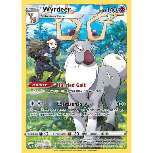 Wyrdeer - TG06/TG30 - Holo Rare - Astral Radiance - Pokemon TCG