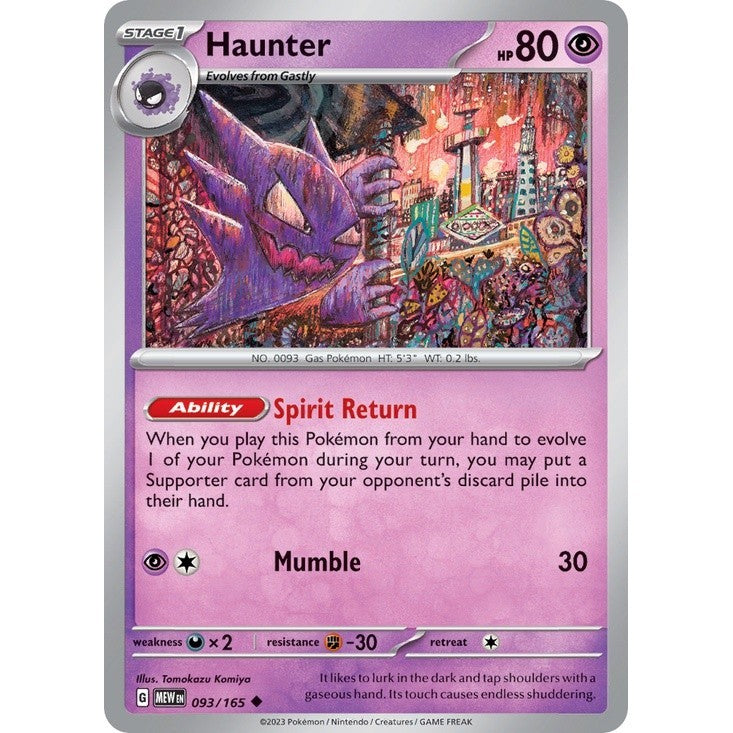 Pokémon - Colorless & Psychic Common/Uncommon Singles - Scarlet & Violet 151 - Pokemon TCG