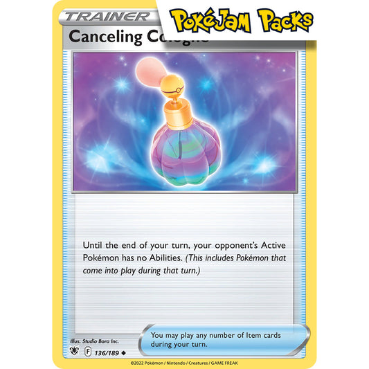 Canceling Cologne - 136/189 - Uncommon - Sword & Shield: Astral Radiance - Pokémon TCG