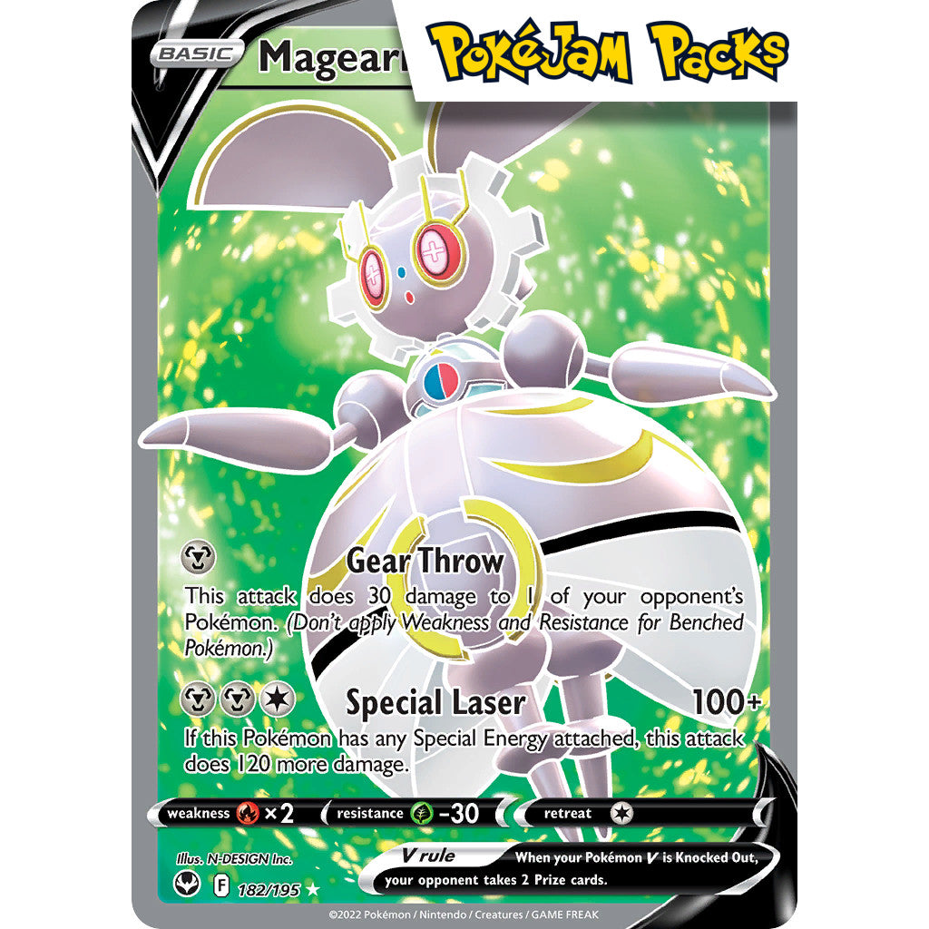 Magearna V - 182/195 - Full Art Ultra Rare - Sword & Shield: Silver Tempest - Pokémon TCG