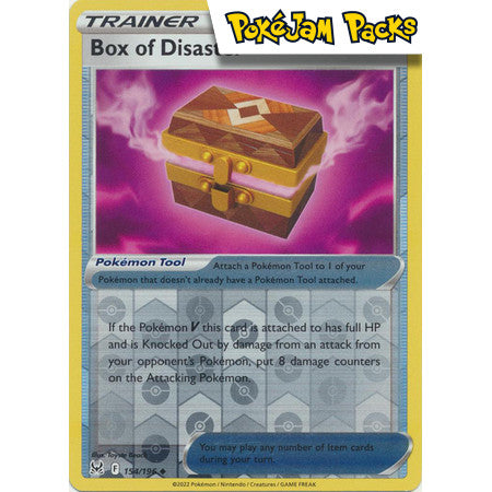 Box of Disaster - 154/196 - Uncommon Reverse Holo - Lost Origin - Pokémon TCG