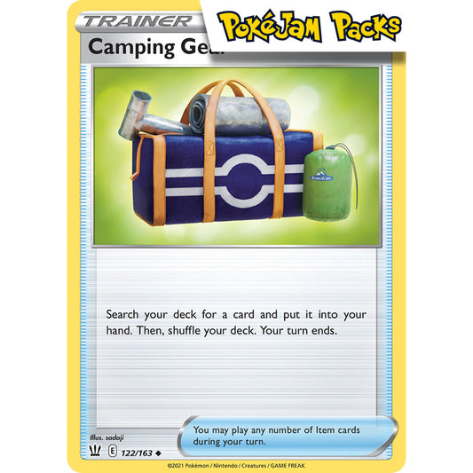 Camping Gear - 122/163 - Uncommon - Battle Styles - Pokémon TCG