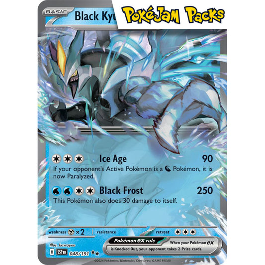 Black Kyurem ex - 048/191 - Ultra Rare - Surging Sparks - Pokémon TCG