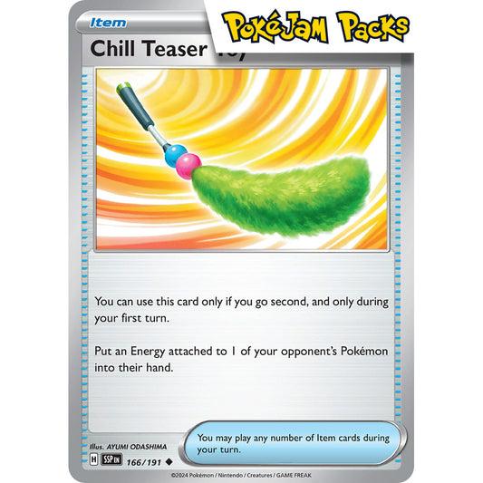 Chill Teaser Toy - 166/191 - Uncommon - Surging Sparks - Pokémon TCG
