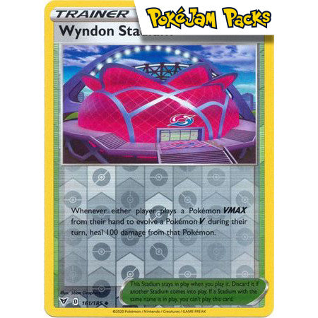 Wyndon Stadium - 161/185 - Uncommon Reverse Holo - Vivid Voltage - Pokémon TCG