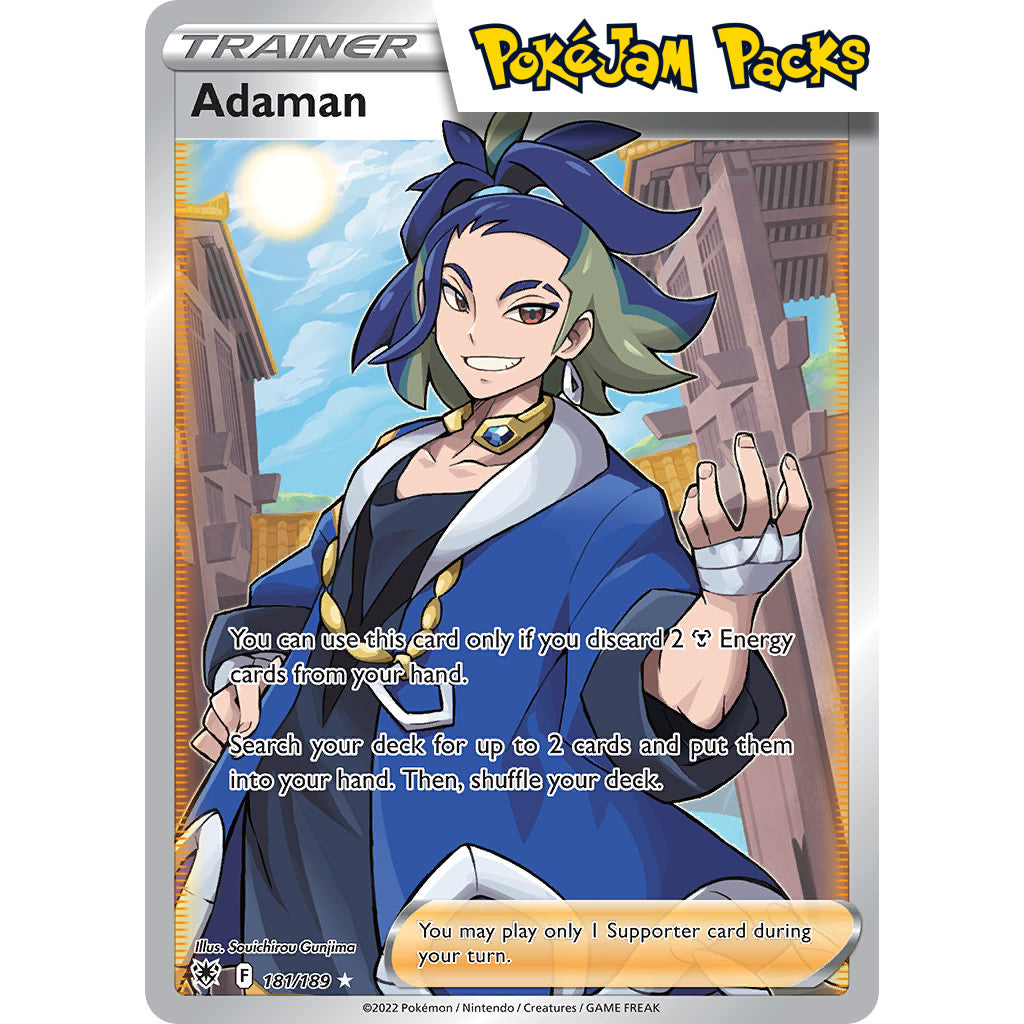 Adaman - 181/189 - Full Art Ultra Rare - Astral Radiance - Pokémon TCG