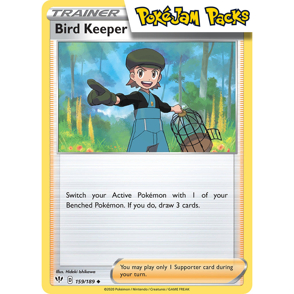 Bird Keeper - 159/189 - Uncommon - Darkness Ablaze - Pokémon TCG