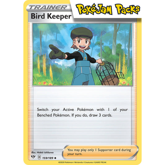 Bird Keeper - 159/189 - Uncommon - Darkness Ablaze - Pokémon TCG