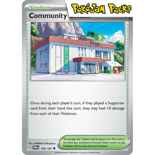 Community Center - 146/167 - Uncommon - Twilight Masquerade - Pokémon TCG