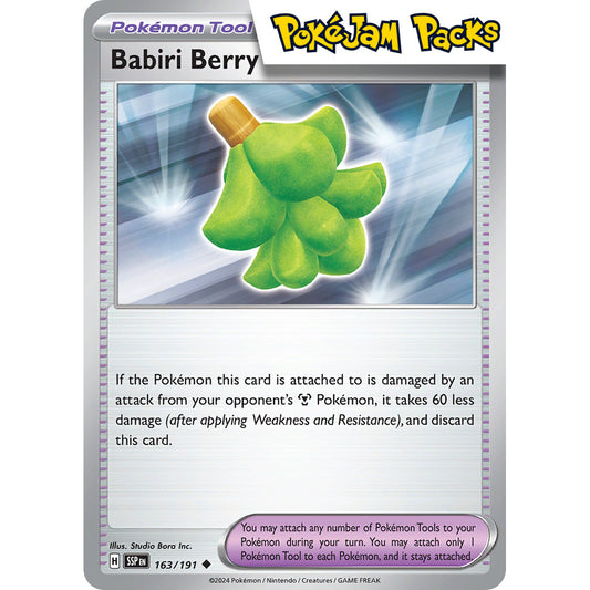 Babiri Berry - 163/191 - Uncommon - Surging Sparks - Pokémon TCG