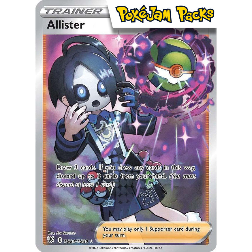 Allister - TG24/TG30 - Full Art Ultra Rare - Astral Radiance - Pokémon TCG