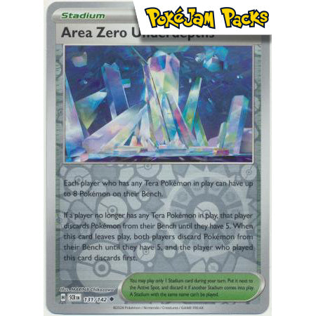 Area Zero Underdepths - 131/142 - Uncommon Reverse Holo - Stellar Crown - Pokémon TCG