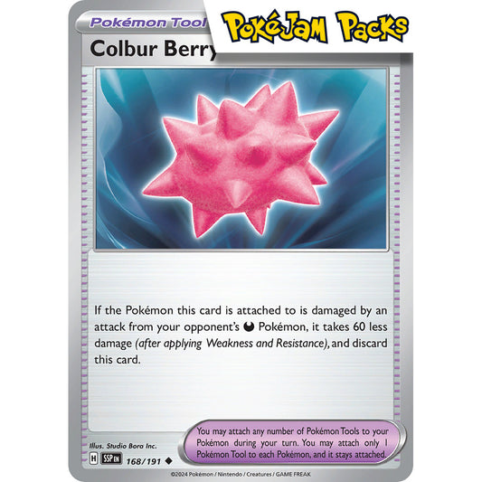 Colbur Berry - 168/191 - Uncommon - Surging Sparks - Pokémon TCG