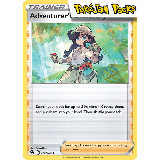 Adventurer's Discovery - 224/264 - Uncommon - Fusion Strike - Pokémon TCG