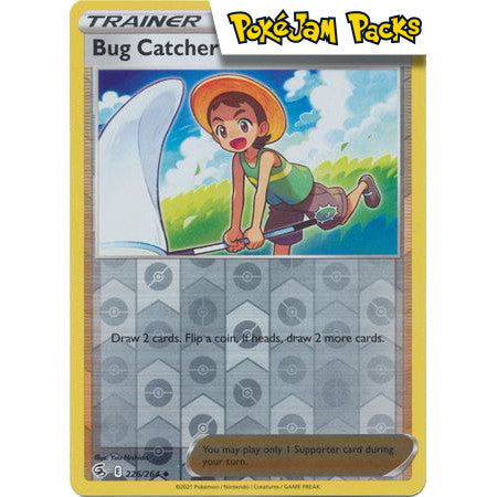 Bug Catcher - 226/264 - Uncommon Reverse Holo - Fusion Strike - Pokémon TCG