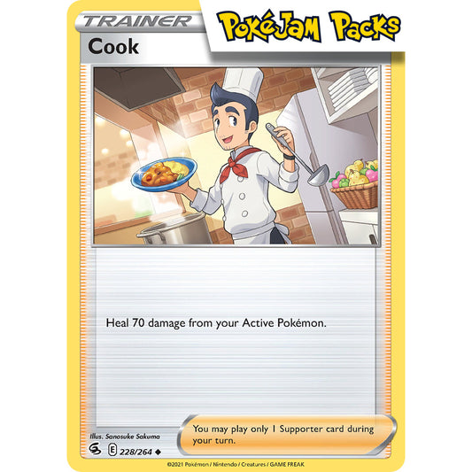 Cook - 228/264 - Uncommon - xd - Pokémon TCG
