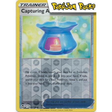 Capturing Aroma - 153/195 - Uncommon Reverse Holo - Silver Tempest - Pokémon TCG
