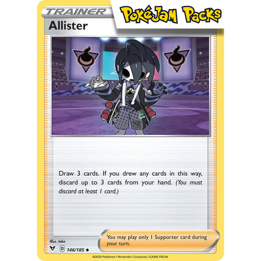 Allister - 146/185 - Uncommon - Vivid Voltage - Pokémon TCG