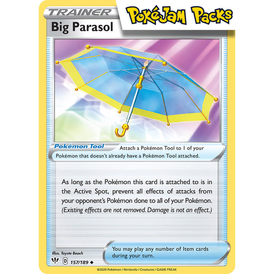 Big Parasol - 157/189 - Uncommon - Darkness Ablaze - Pokémon TCG