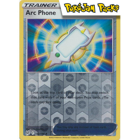 Arc Phone - 152/196 - Uncommon Reverse Holo - Lost Origin - Pokemon TCG