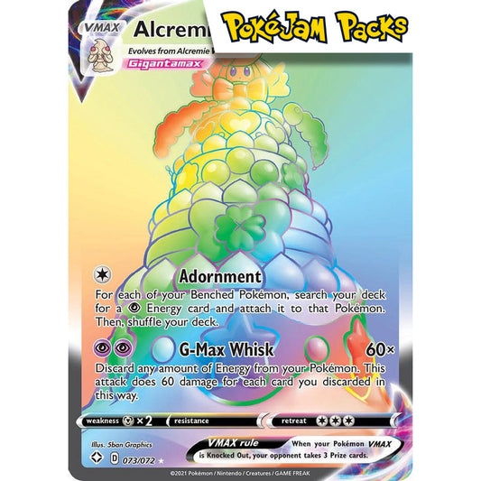Alcremie VMAX - 073/072 - Hyper Rare - Shining Fates - Pokémon TCG