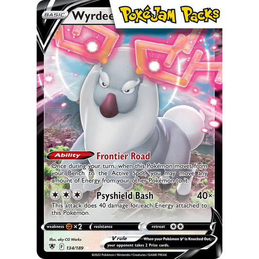 Wyrdeer V - 134/189 - Ultra Rare - Astral Radiance - Pokémon TCG
