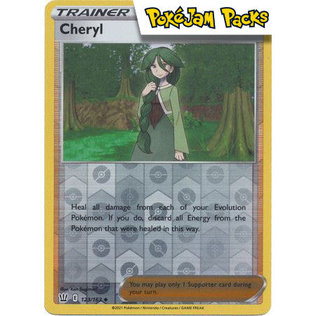 Cheryl - 123/163 - Uncommon Reverse Holo - Battle Styles - Pokémon TCG
