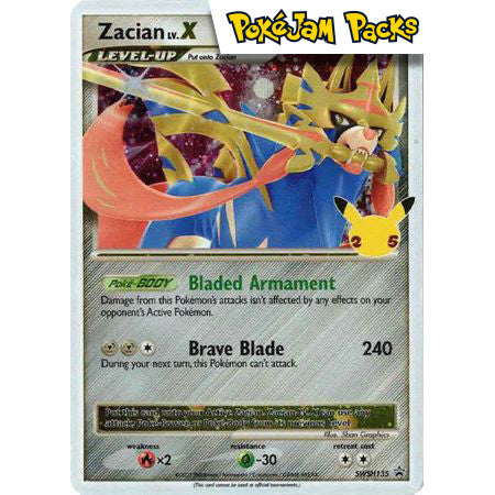Zacian LV.X - SWSH135 - Promo - Sword & Shield Promos - Pokémon TCG