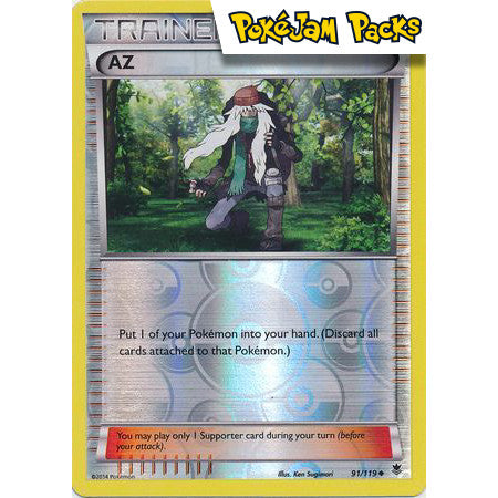 AZ - 91/119 - Uncommon Reverse Holo - Phantom Forces - Pokémon TCG