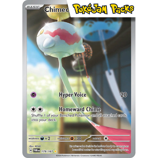 Chimecho - 179/167 - Illustration Rare - Twilight Masquerade - Pokémon TCG