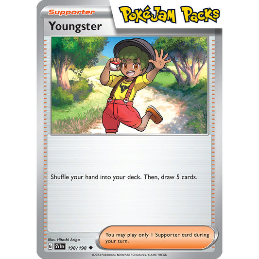 Youngster - 198/198 - Uncommon - Scarlet & Violet - Pokémon TCG