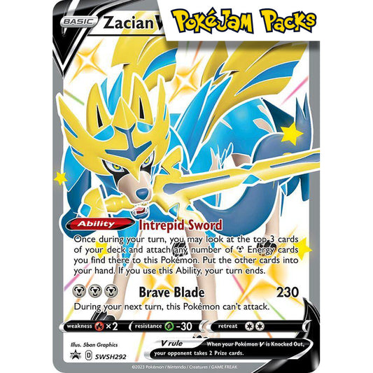 Zacian V - SWSH292 - Shiny Promo - Sword & Shield Promos - Pokémon TCG