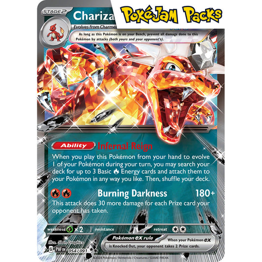 Charizard ex - 054/091 - Ultra Rare - Paldean Fates - Pokémon TCG
