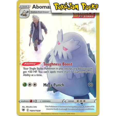 Abomasnow - TG01/TG30 - Holo Rare - Astral Radiance - Pokémon TCG